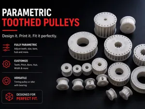 Tooth Pulley Generator GT2 HTD MXL Customize