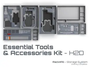 Essential Tools & Accessory Kit for H2D-Rack4All