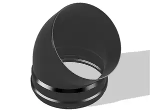 Modular Bend Piece for DN200 KG Pipe – 45° Curve