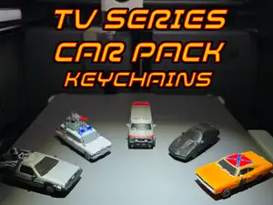 TV Series Car Keychains Pack