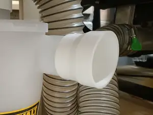 Cyclone Adapter for 2.5 inch 63mm flexi hose