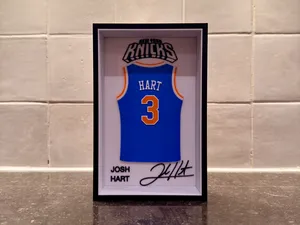 Josh Hart - New York Knicks - Jersey Frame