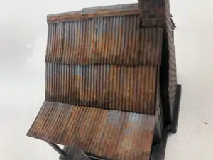 Corrugated Cladding HO scale