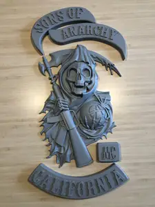 Sons Of Anarchy Table SAMCRO