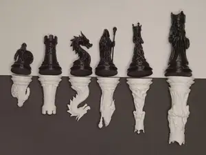 Celtic Chess Pieces Set