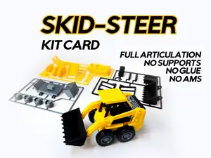 Skid-Steer Kit Card - No AMS, No Supports, No Glue