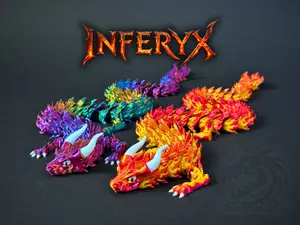 Inferyx - Articulated Fire Dragon