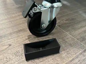 Caster Wheel Lock for Ikea BROR Utility Cart