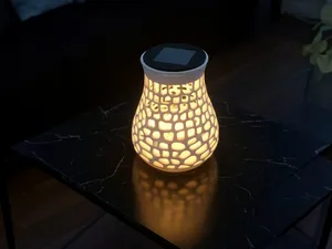 Solar Voronoi Glow Vessel