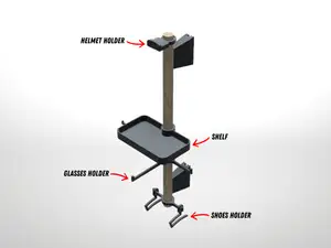 Cycling Gear Organizer