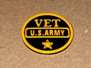 Army Veteran Thank You Coin