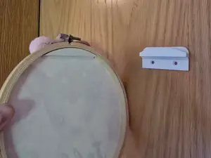 Embroidery picture holder for round frames (Ø 170)