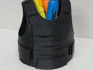 Army Swat Police USA Bullet Proof Vest Pen Holder