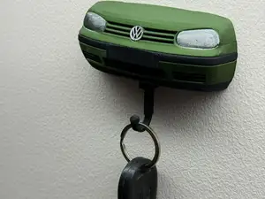 VW Golf MK4 Key hook hanger