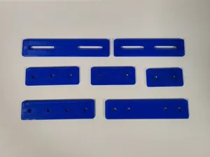 Heavy Duty Flat Mending Plates | 20x4mm (M4)