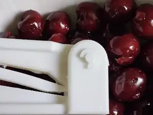 Cherry pitter + printed axle