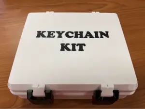 Keychain Accessory Organizer Case Box