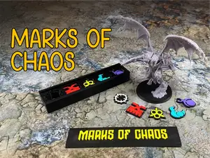 Marks of Chaos Set – Slaves to Darkness Tokens