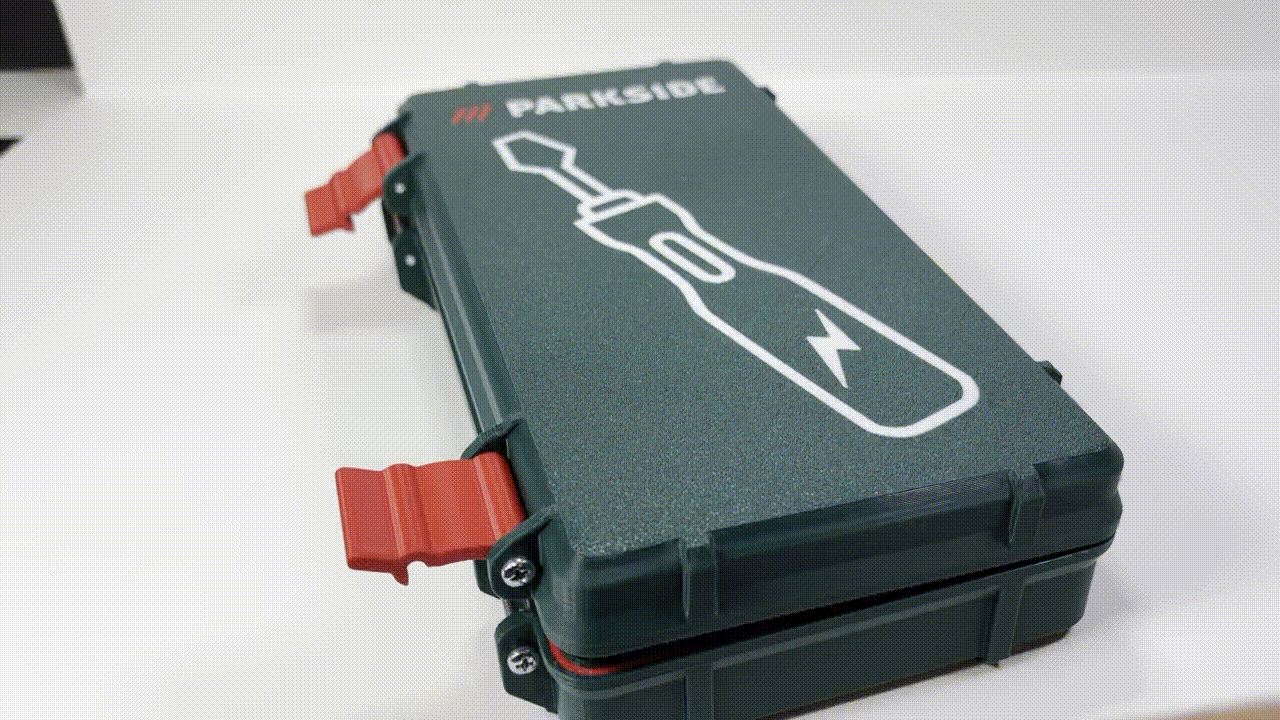 Estuche/caja destornillador eléctrico Parkside