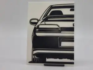 2D Wall Art Honda Prelude JDM