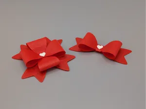 Coquette Bow – Foldable Gift Ribbon w/ Heart