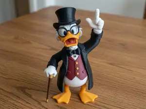 Scrooge McDuck Raised Hand Figure | Disney