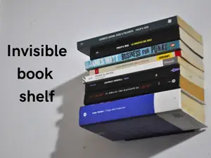floating bookshelf