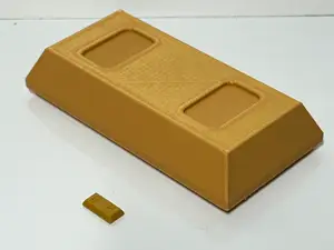 Large Brick Gold Bar