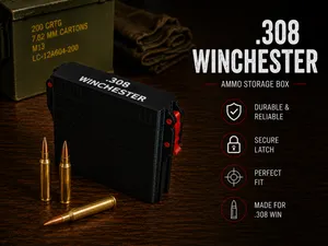 .308 Win Hunting Ammunition Box