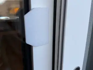 Slim Balcony Door Handle -Double Sided Tape Mount