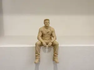 Uncharted Nathan Drake Sitting on Ledge Shelf