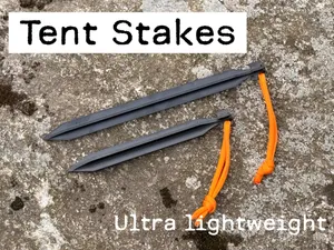 Ultra Lightweight Tent Stakes