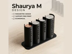 Fully Customizable US Coin Organizer