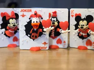 Valentine's Joker of Love Donald Card