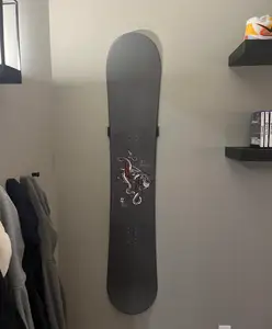 Vertical snowboard wall mount "updated"