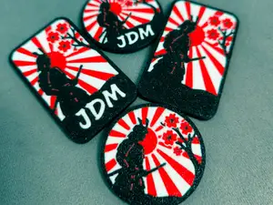 JDM Samurai Keychains & magnets