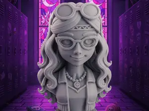 Viperine Gorgon Monster High bust