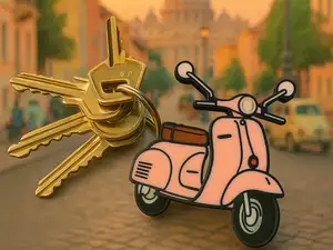 PORTACHIAVI VESPA VINTAGE