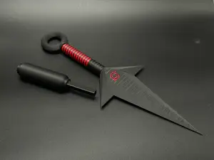 Full-Size Kunai (Naruto-Themed)  Two Handle Styles