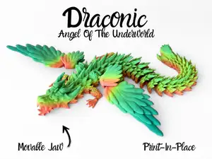 Draconic - Winged Articulated Dragon