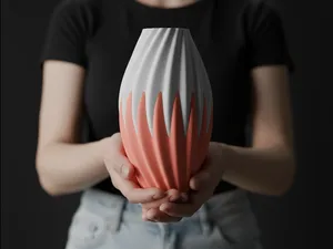 3D-модели вазы в виде девушки для печати