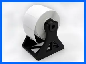 Label Spool Holder - Customizable / Parametric