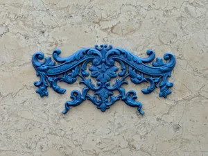 Rococo Center Onlay with Scrolls