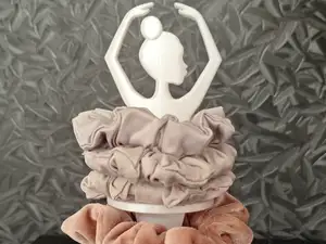 Ballerina 2-Tier Scrunchie Holder Stand