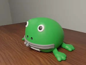 Naruto Frog-Shaped Piggy Bank (NO AMS)