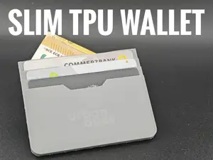Slim TPU Wallet – Flexible Cardholder