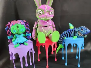 Spooky Halloween Drip Slime Table