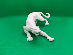 Fierce Cheetah Dynamic Model Figurine