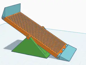 RC off road balance bridge - Scale 1/10