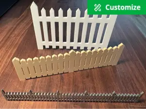 Parametric Fence, Custom Diorama/Miniature Fencing